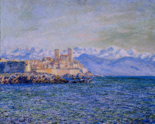Копия картины "старый форт в антибе" художника "моне клод"