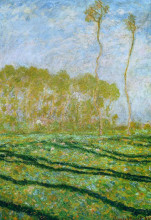 Копия картины "весенний пейзаж в живерни" художника "моне клод"