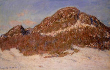 Копия картины "гора колсаас" художника "моне клод"