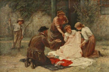 Картина "the pedlar" художника "морган фредерик"