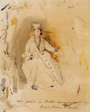 Копия картины "rosalie reisener" художника "моризо берта"