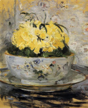 Репродукция картины "daffodils" художника "моризо берта"