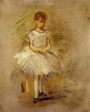 Картина "little dancer" художника "моризо берта"