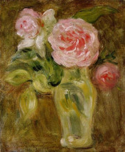 Репродукция картины "roses" художника "моризо берта"
