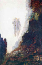 Копия картины "the angels of sodom" художника "моро гюстав"
