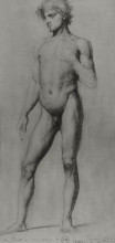 Копия картины "male nude" художника "моро гюстав"