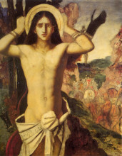 Копия картины "saint sebastian" художника "моро гюстав"