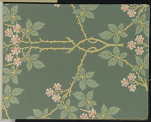 Репродукция картины "wallpaper - blackberry, pattern #388" художника "моррис уильям"