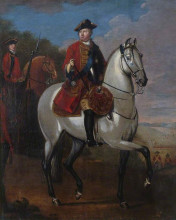Копия картины "william augustus, duke of cumberland" художника "морье дэвид"