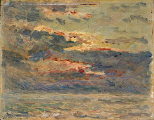 Картина "sunset on the sea" художника "мофра максим"