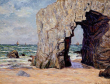 Картина "the ark of port blanc, the isle of presq quiberon" художника "мофра максим"
