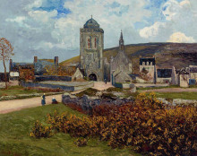 Картина "breton landscape" художника "мофра максим"