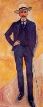 Копия картины "граф гарри кеслер" художника "мунк эдвард"