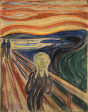 Картина "крик" художника "мунк эдвард"
