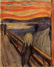 Картина "крик" художника "мунк эдвард"