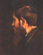 Копия картины "portrait of l&#225;szl&#243; pa&#225;l" художника "мункачи михай"