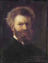 Картина "self-portrait ii" художника "мункачи михай"