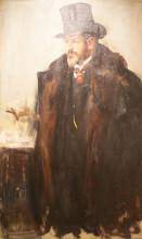 Копия картины "portrait of leon benois" художника "мурашко александр александрович"