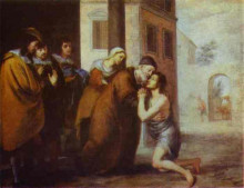 Копия картины "the return of the prodigal son" художника "мурильо бартоломе эстебан"