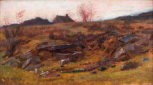 Картина "at wetley rocks, staffordshire" художника "мэйсон джордж хэмминг"