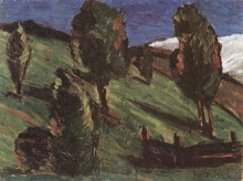 Картина "transylvanian landscape" художника "надь иштван"
