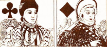 Копия картины "playing cards" художника "нарбут георгий"