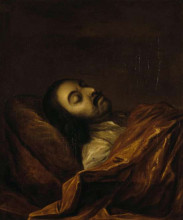 Картина "peter i on his deathbed" художника "никитин иван"