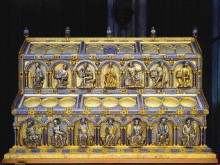 Копия картины "shrine of the three holy kings, david side" художника "николаc верденский"
