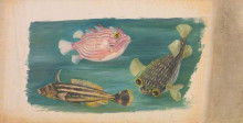 Копия картины "fishes" художника "норт марианна"
