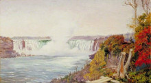 Копия картины "view of both falls of niagara" художника "норт марианна"