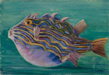 Копия картины "exotic fish" художника "норт марианна"
