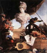 Копия картины "allegory of europe" художника "одри жан-батист"