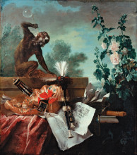 Репродукция картины "allegory of air" художника "одри жан-батист"
