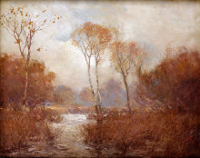 Копия картины "october landscape" художника "ондердонк роберт джулиан"