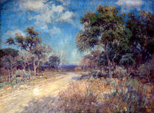 Копия картины "road to the hills" художника "ондердонк роберт джулиан"