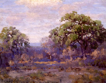 Копия картины "brush country landscape" художника "ондердонк роберт джулиан"