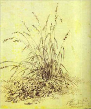 Репродукция картины "grass" художника "орловский александр"