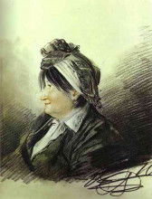 Картина "portrait of a. m. lanskaya" художника "орловский александр"