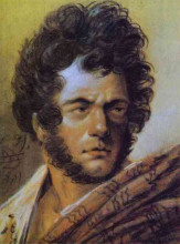 Картина "self-portrait" художника "орловский александр"
