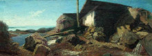 Копия картины "a house near the sea" художника "орловский владимир"