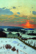 Копия картины "sunset" художника "орловский владимир"