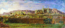 Копия картины "view of alupka palace" художника "орловский владимир"