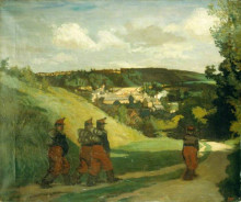 Копия картины "soldiers at cany" художника "орпен уильям"