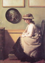 Картина "the mirror" художника "орпен уильям"