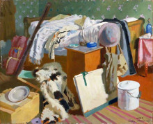 Картина "my work room, cassel" художника "орпен уильям"