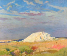 Копия картины "the butte de warlencourt" художника "орпен уильям"