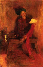Картина "villon - the singer fate fashioned to her liking" художника "пайл говард"