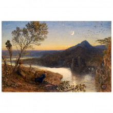 Картина "classical river scene" художника "палмер сэмюэл"