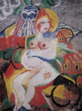 Репродукция картины "nude" художника "пальмов виктор никандрович"