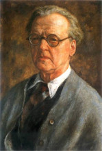Репродукция картины "self-portrait" художника "панкевич юзеф"